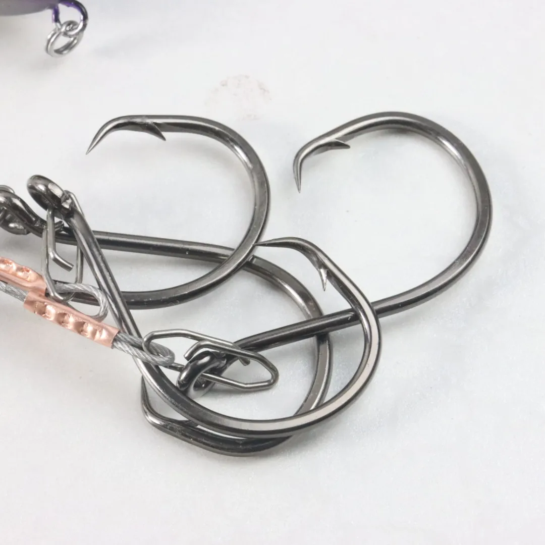 8/0 Circle hook Catfish Float Rigs Rattling Line Float For Santee Rig