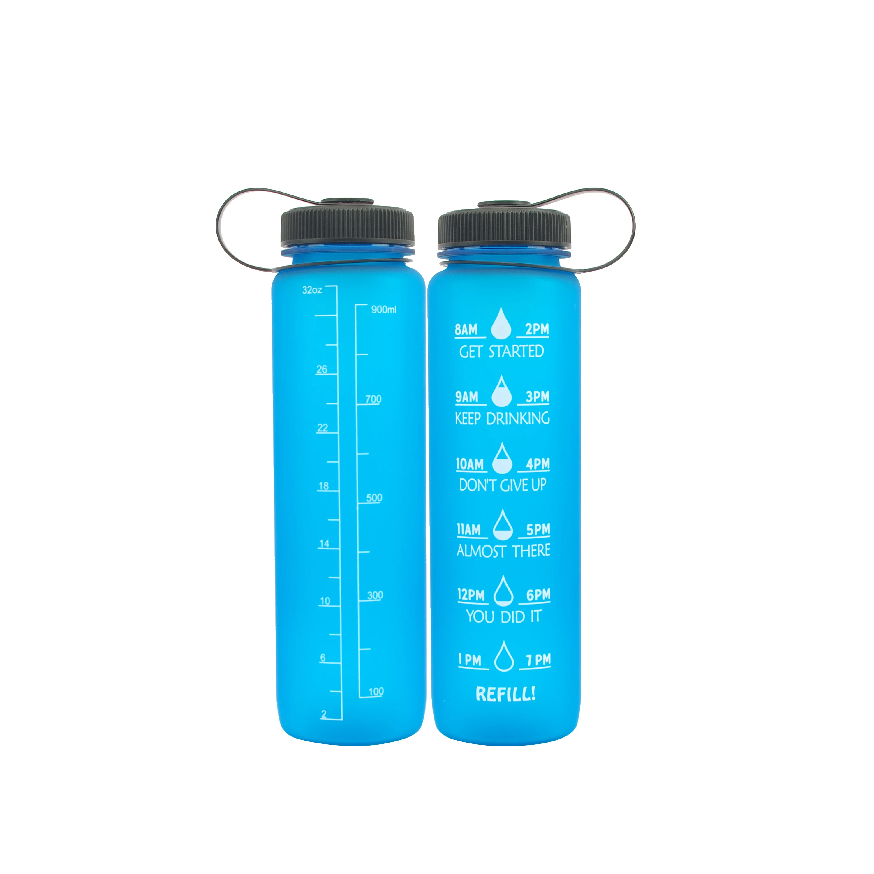 BPA free 32OZ  Water Bottle Wide Mouth Tritan Travel Sport resunable Water Bottle With Handle drink bottle logo custom