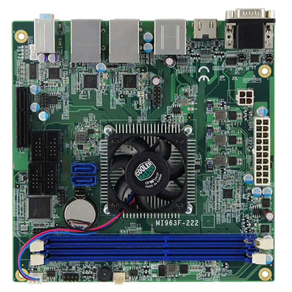 MI963 AMD Embedded G-Series GX-424CC SoC, 2.4GHz Mini-ITX Motherboard