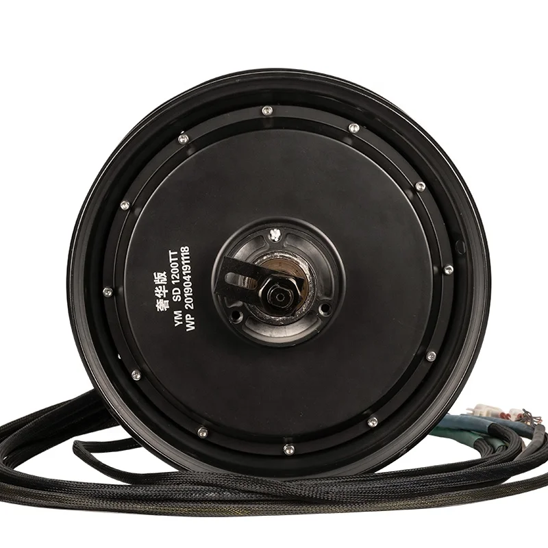 12 Inch 2kw 72v 80kmh V3 Brushless DC Hub Motor for Electric Scooter