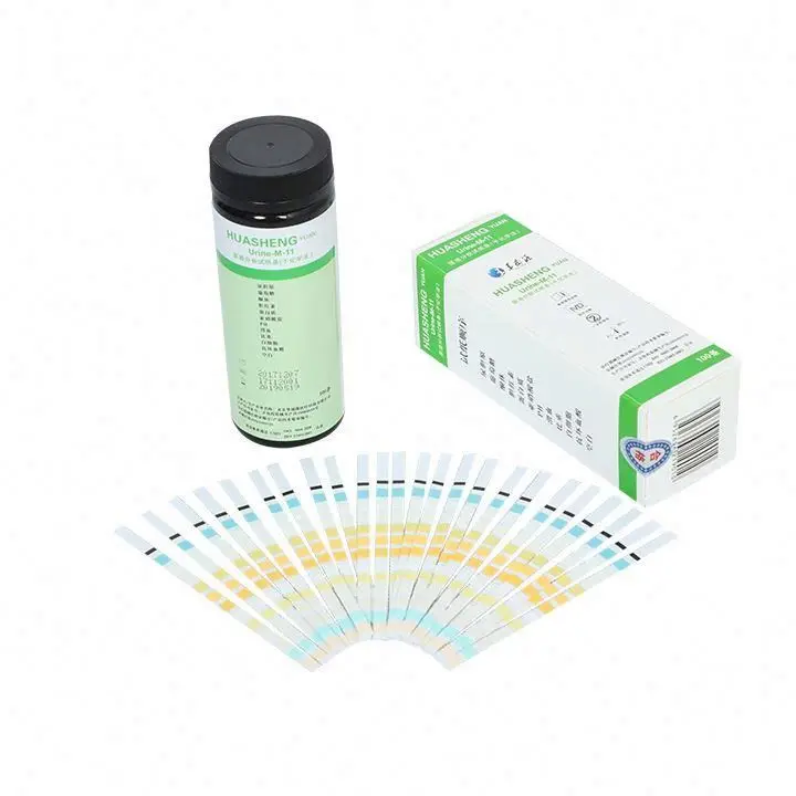 Portable Handheld Bilirubin acetoacetic Glucose test ketone dipstick urine strip results meaning