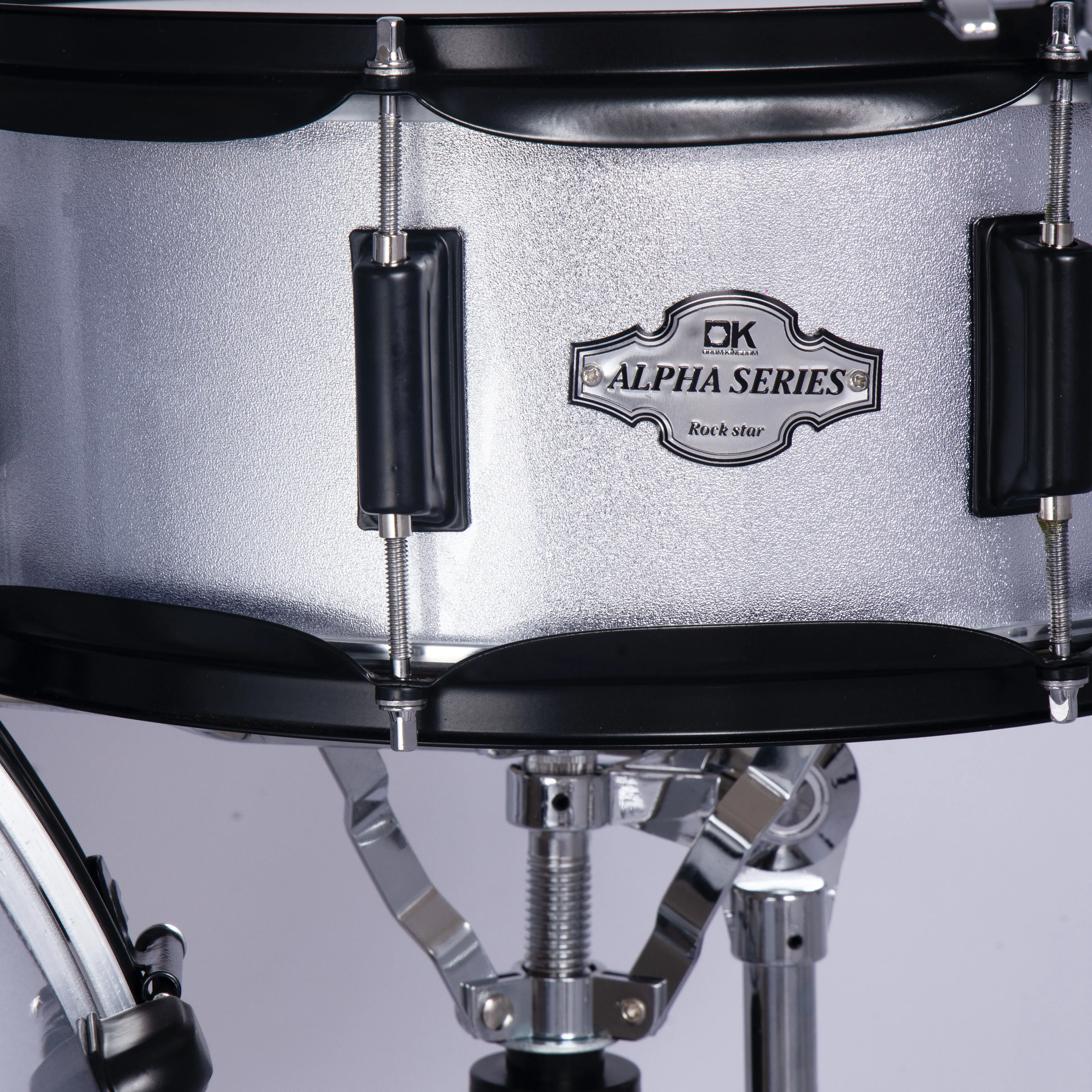 Poplar wood shell musical instrument acustic drum set