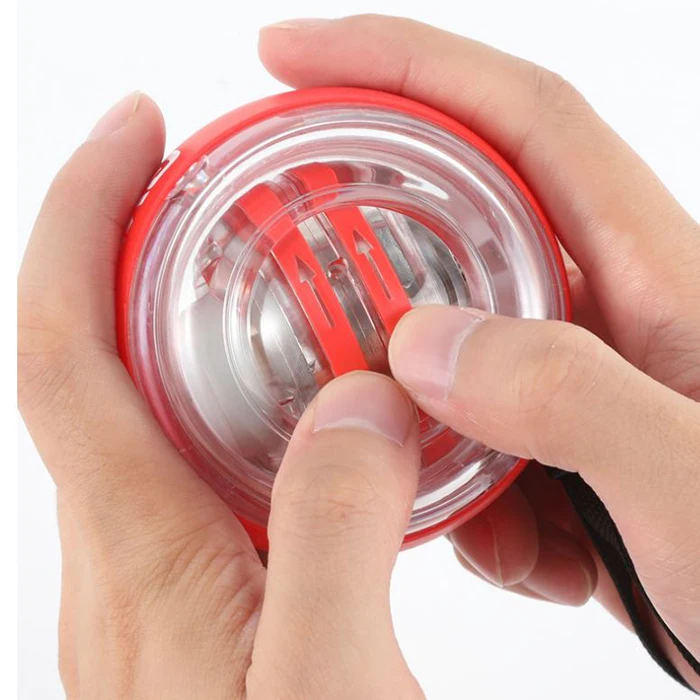 High Quality Colored Lights Arm Hand Muscle Gyro Ball Hand Power Force Wrist Return Ball