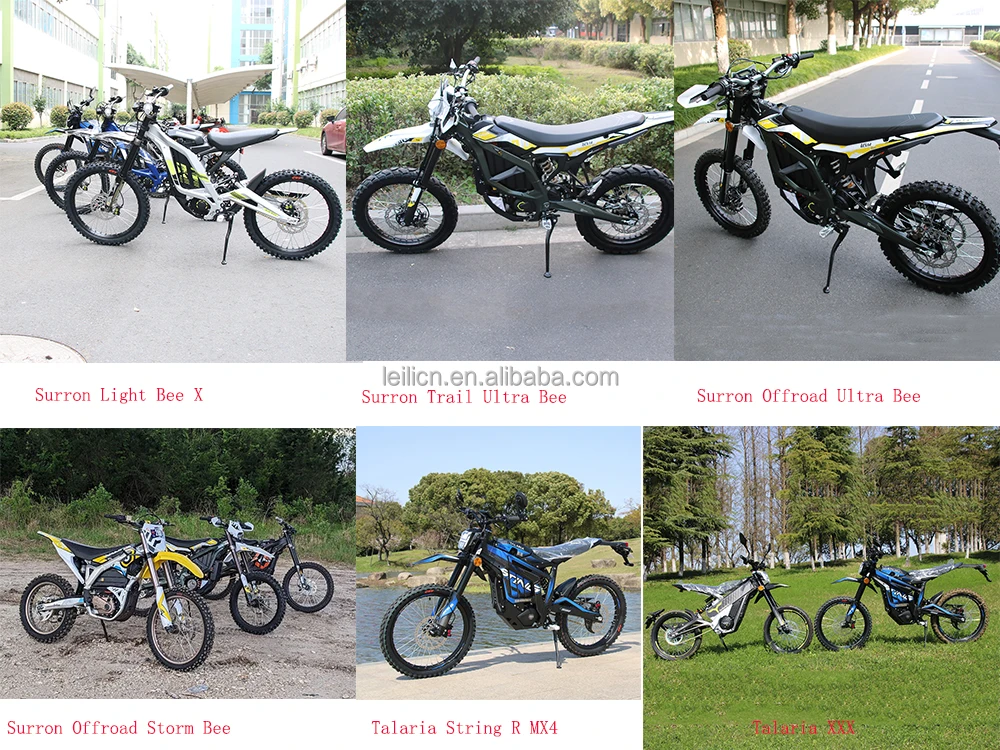 2024 surron light ultra bee street legal 74v 12500w mid drive ebike 55ah 440nm sur ron e dirt bike with US charger