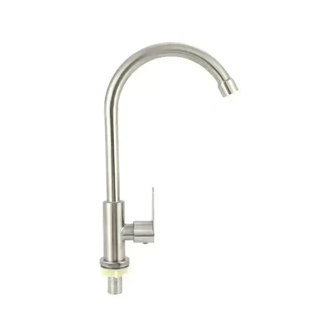 Custom  Cold Water 304 Single Handle Pull Down Spray Kitchen Sink Faucet Mixer Tap Taps For Kitchen