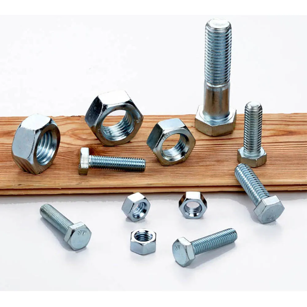 Diameter M3-M64 1/4'-2' bolts and nurs assortment grade 8.8 stainless steel nuts and bolts