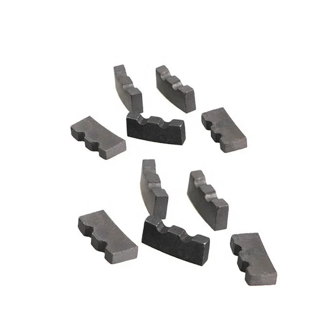 High Quality 24*3.8*10 mm Crown Diamond Bit Segment OEM Customizable Tool Parts for Core Drill Bit Welding