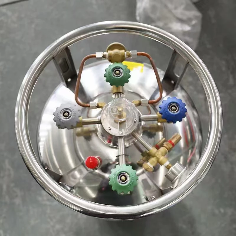 DA-08B2 латунный предохранительный клапан NPT1/4 Feilun для криогенного предохранительного клапана бака Dewar