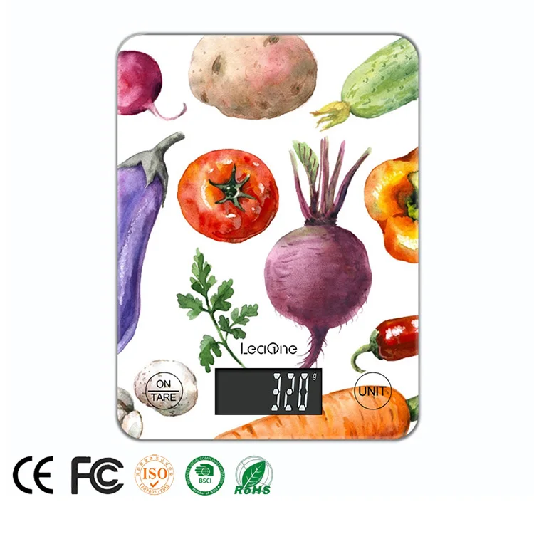 LeaOne Best Price Large Food Lcd Display Weighing Scale High Precise Measuring Scale for Food Ounces and Grams
