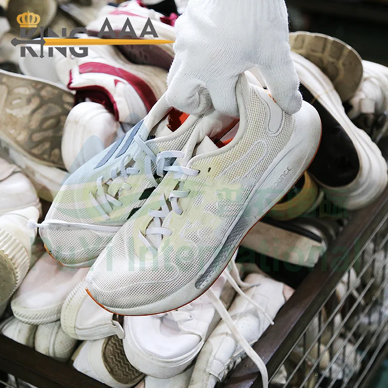 Famous Sports Shoes inventory Low Top Used Shoes Stock Store Branded Second Hand Basketball Style Shoes Bales usa