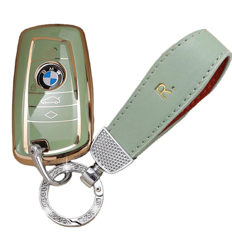 New five x1x2x3x4x5 Blade 530 Car protective shell 320li Buckle female for Bmw key case