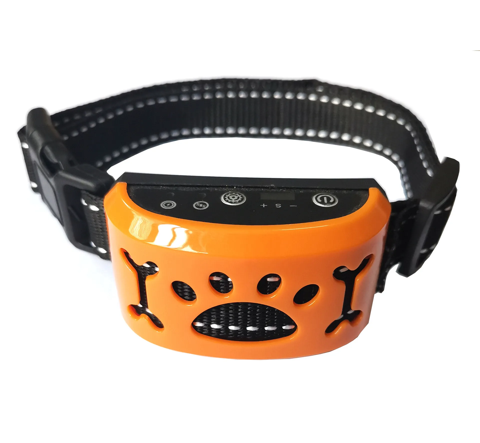 New Automatic Adjustable Vibration Beep Dog Bark Collar Waterproof Rechargeable Anti Barking Collar Dog Training Collar