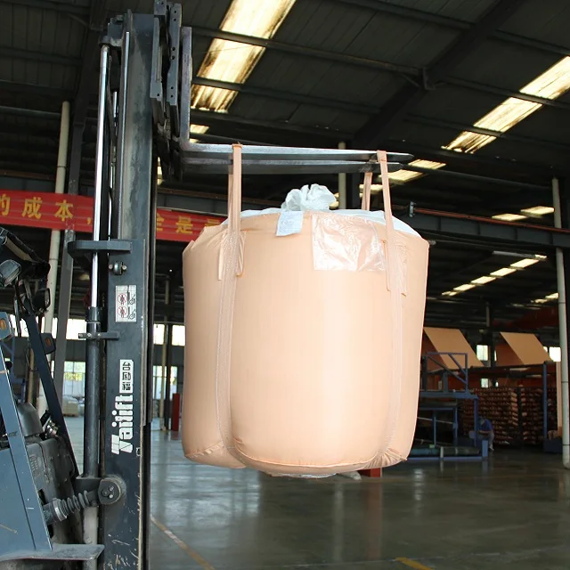 Wholesale Aqueous Coating Flexible Container Bag Agriculture PP  Safety Durable Jumbo Woven Bag