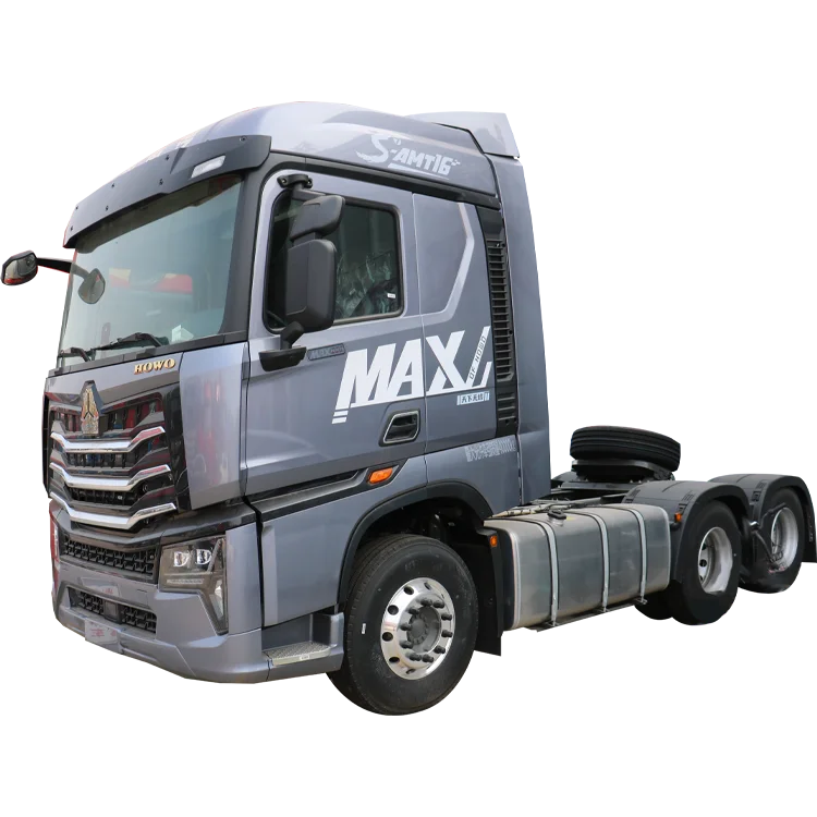 Лидер продаж, тяжелый грузовик Howo 2023 2024 Макс, 510 л.с., 6x4 АМТ, дизельный автоматический тягач Euro 6 Howo, 0 км, подержанные автомобили для продажи