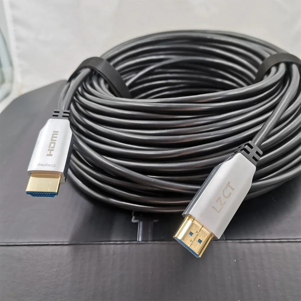 Лидер продаж 2019 активный оптоволоконный кабель 8K HDMI с поддержкой @ 60 Гц/4K 120 Гц 48 Гбит/с ARC HDCP2.2