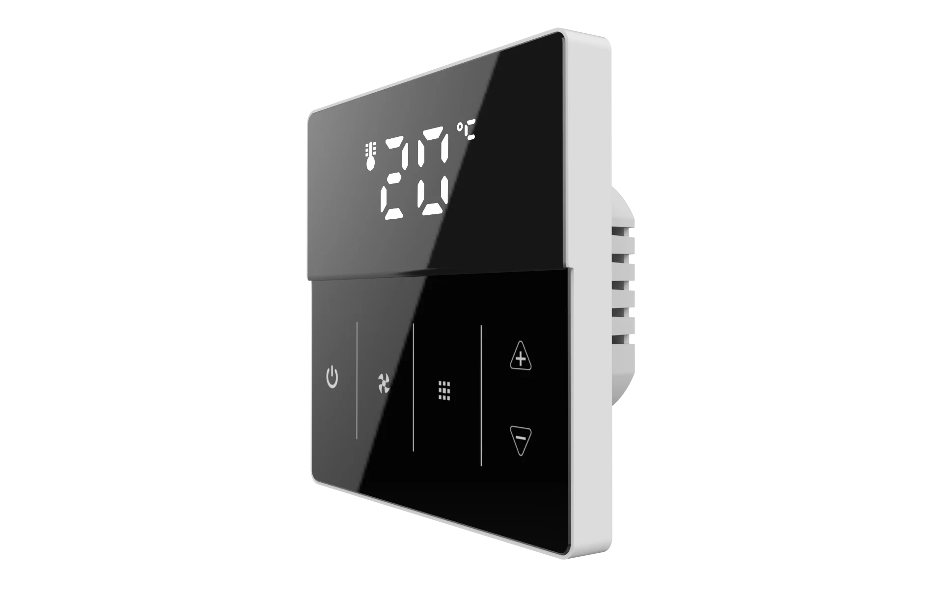 Умный Wi-Fi ZIGBEE TUYA блок катушки вентилятора 3 скорость система HVAC 4 термостат для охлаждения труб цифровой кондиционирования воздуха