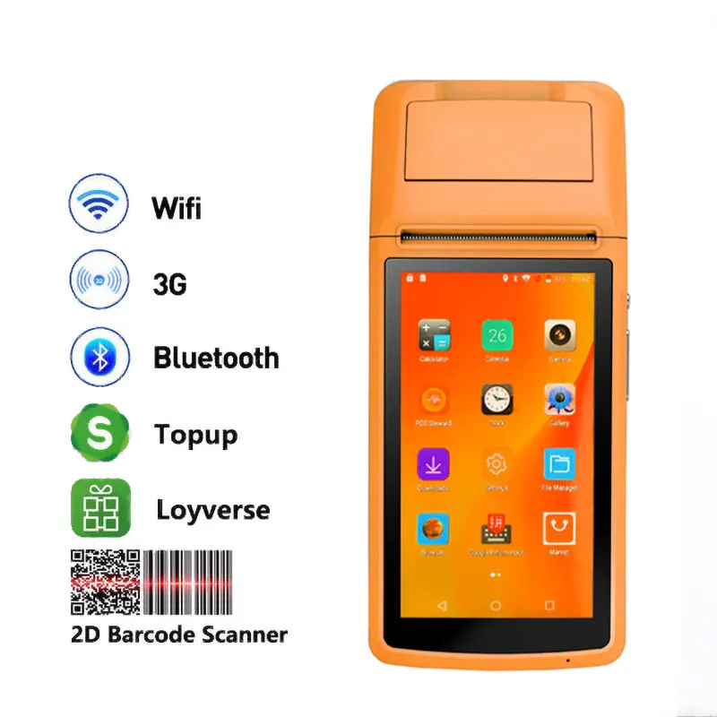 Нетум M1 3G NFC автономная портативная Мобильная Pos-машина и машина M1S терминал с