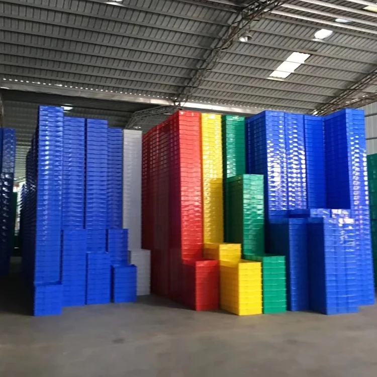 100% Food Grade Materials container plastic tray vegetable fruits plastic crate