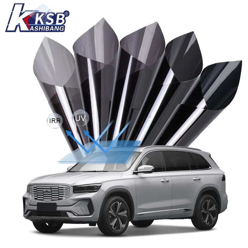 5% VLT heat rejection transition 95% UVR roll full security sale car glass automotive solar window tint film