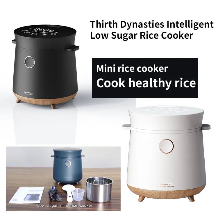 120V Healthy Electric Mini Hotpot Multicooker Low Sugar Small Digital Rice Cooker 1.5L 1.8L