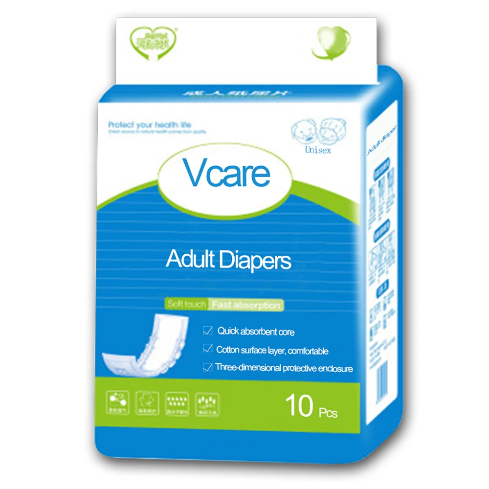 Hot Sale Wholesale Cheap Price OEM Free Samples Ultra Thick Adult Daily Diapers For Elderly Manufacturer In China