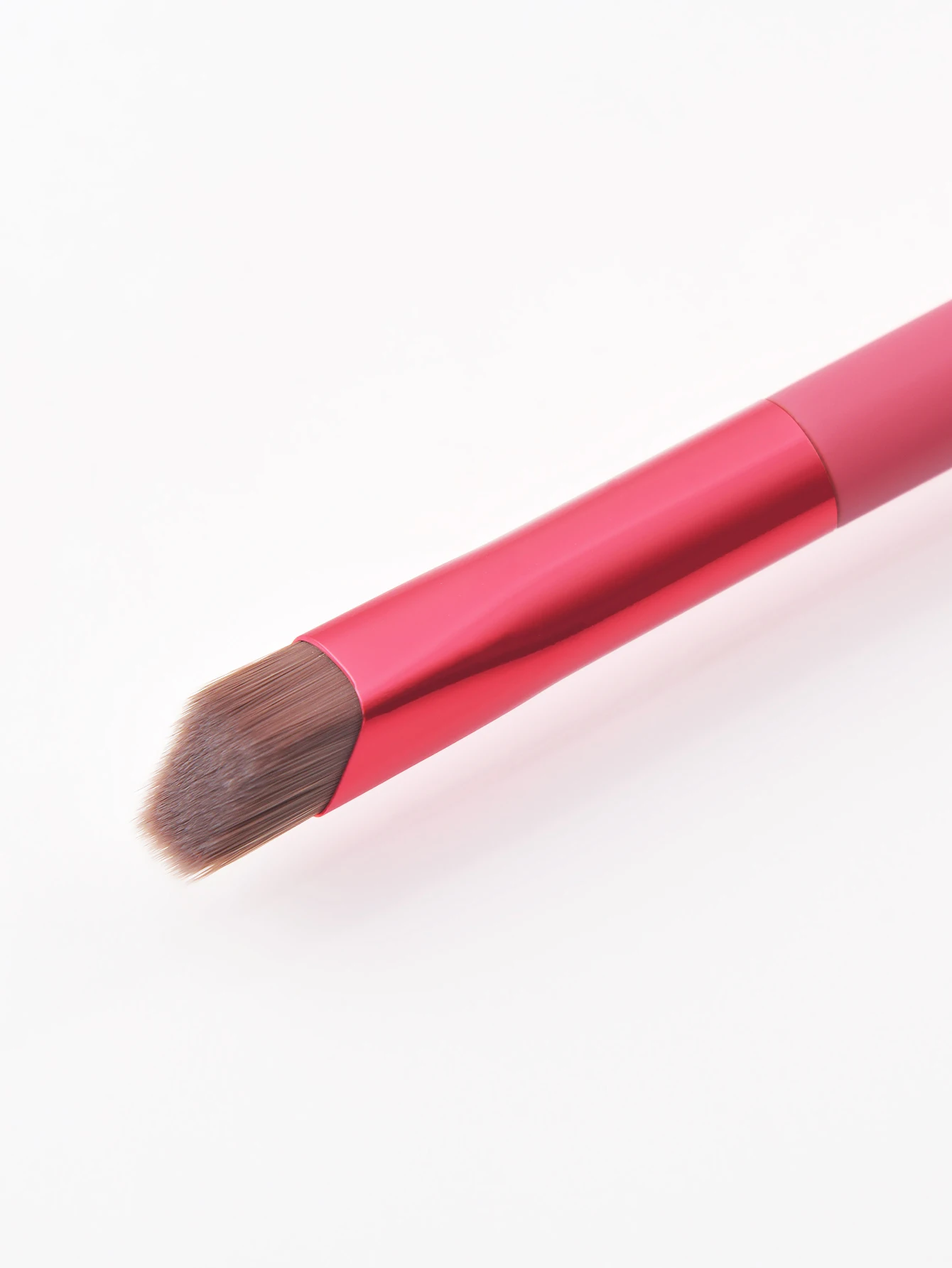 2022 Custom Private Label Professional Multi-purpose Eyebrow Squared Off Makeup Brush Eye Brow Smooth Brush