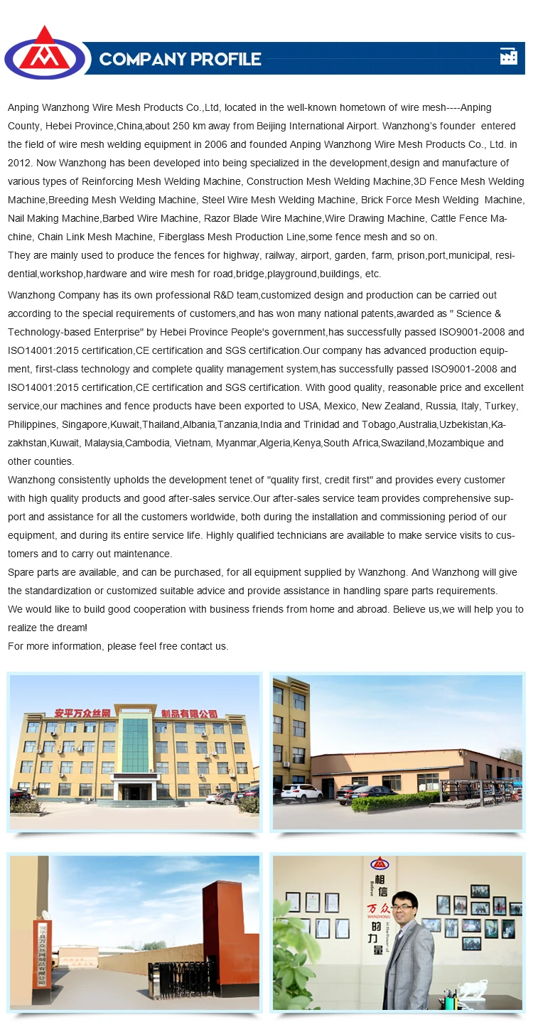 welded wire mesh machine