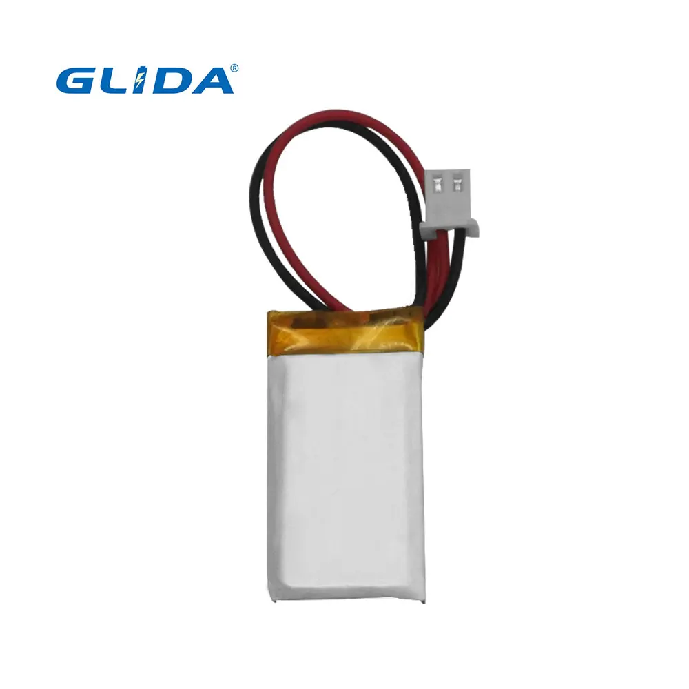 Customized 502035 Size  Lithium Battery 3.7v 300mah  Adding Plates And Wires For Polymer