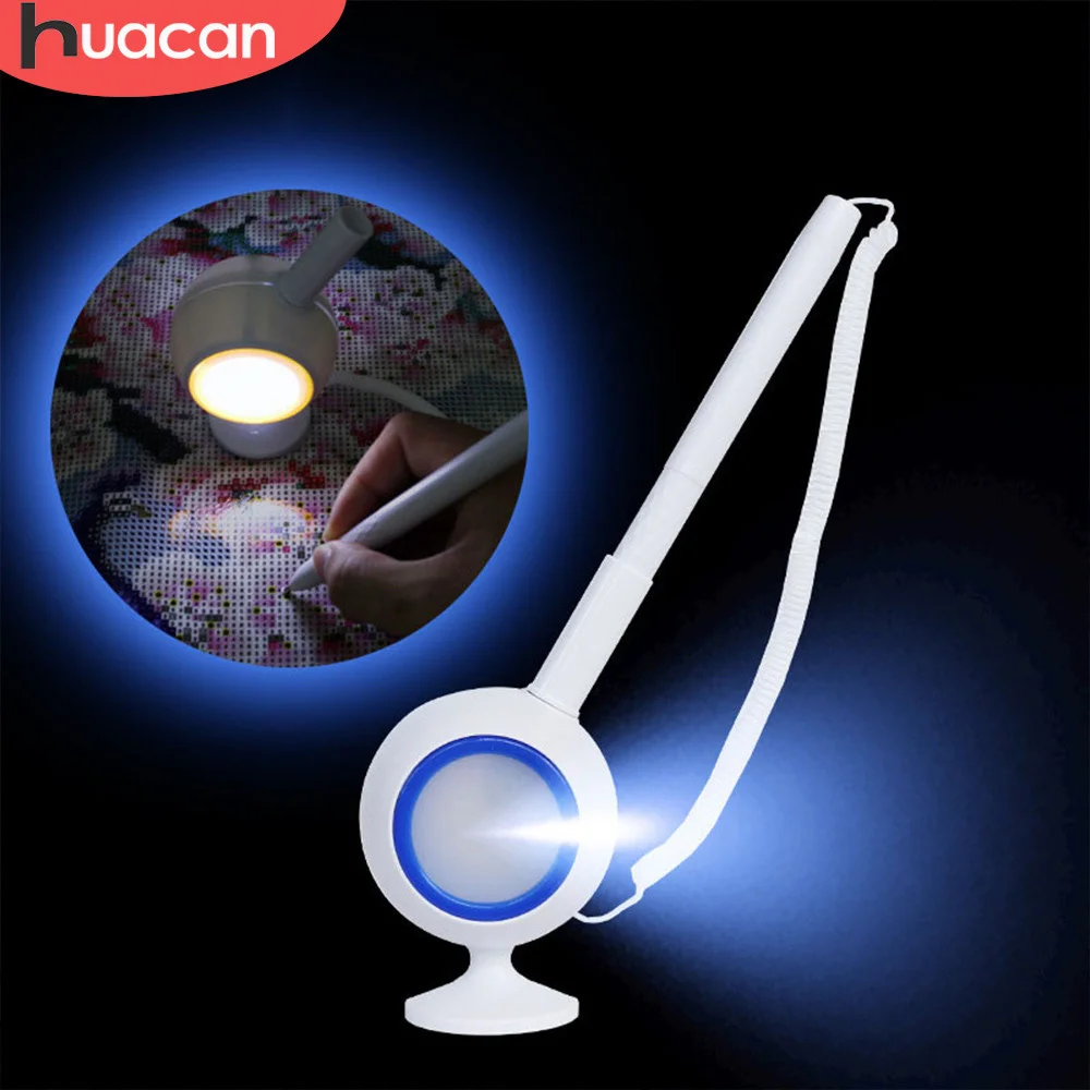 LED Table Lamp Lighting Point Drill Pen for DIY Craft Wholesale Dropshipping 5D DIY Diamond Painting Drawing