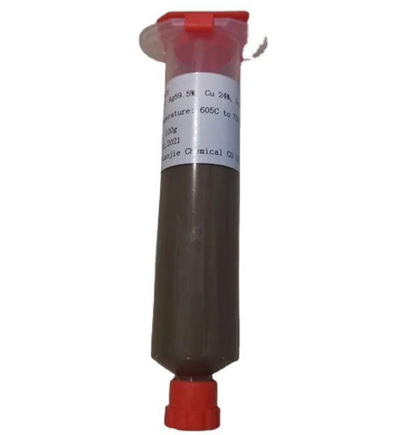 3 Hot sale EU silver brazing solder paste syringe suitable vacuum brazing furnace machine for diamond tools