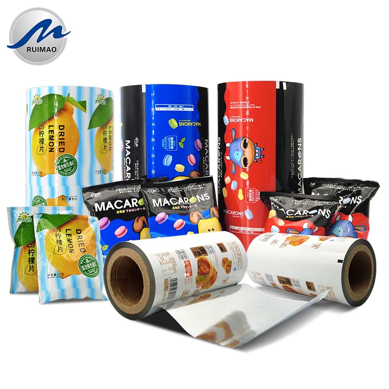Food Grade Soft Touch Aluminum Plastic Laminating Cold Lamination Laminated PET PE CPP Printing Film Roll Packaging 250 Micron