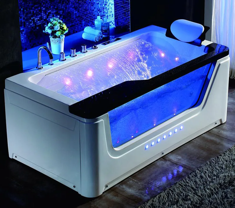 Modern Wholesale Freestanding Acrylic Luxury Whirlpool Massage Tubs Spa Bathtub