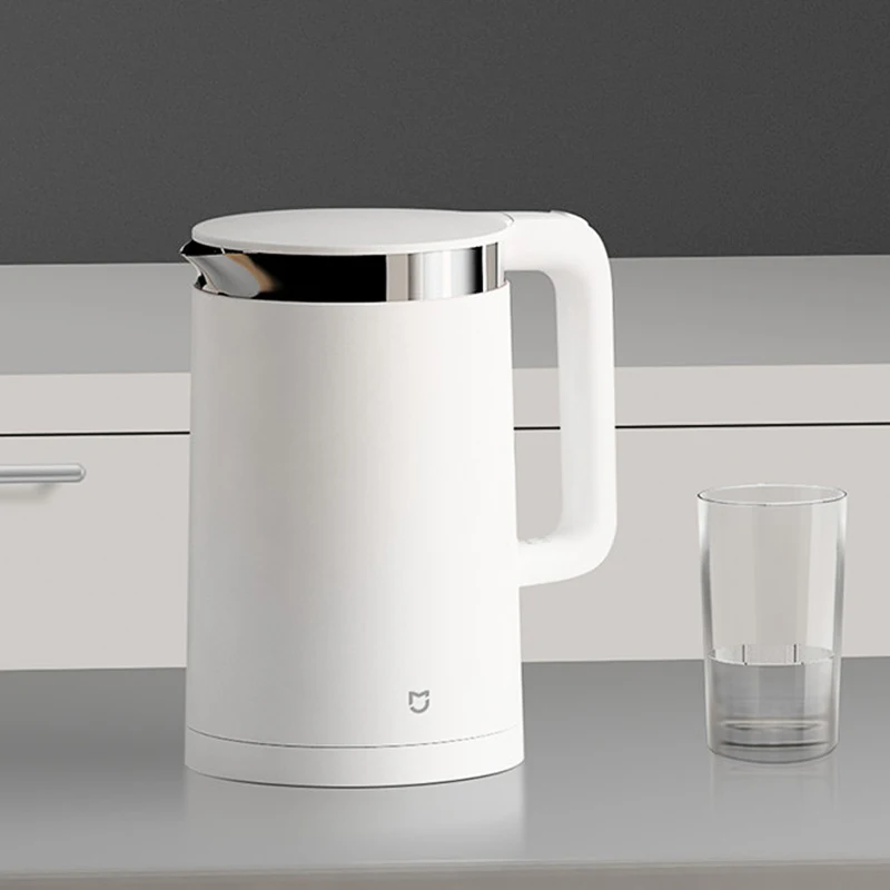 Новый термостатический Электрический чайник Xiaomi Mijia 1800 Вт для воды с постоянной температурой умный