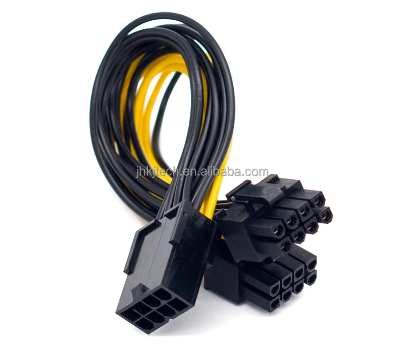  PCIe 8 Pin до 2X8 (6 + 2) PCI Express адаптер питания PCIE Y-разветвитель Удлинительный кабель 18awg 20