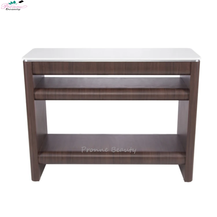 Hot sale cheap nail salon furniture manicure pedicure dryer custom nail dryer table with fans