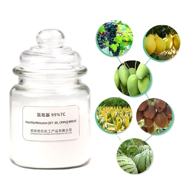 Agrochemical Technical Grade PGR fruit seeting CPPU forchlorfenuron KT-30 99%TC 1%sp cas no 68157-60-8 C12H10ClN3O