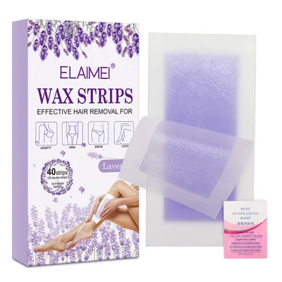 Wholesale Smoothing Fast Effective Hair Removal Body Facial Wax Strips