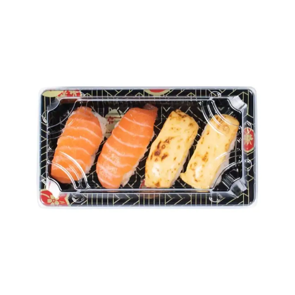 High Quality Food Grade Disposable Takeout Packaging Sushi Tray