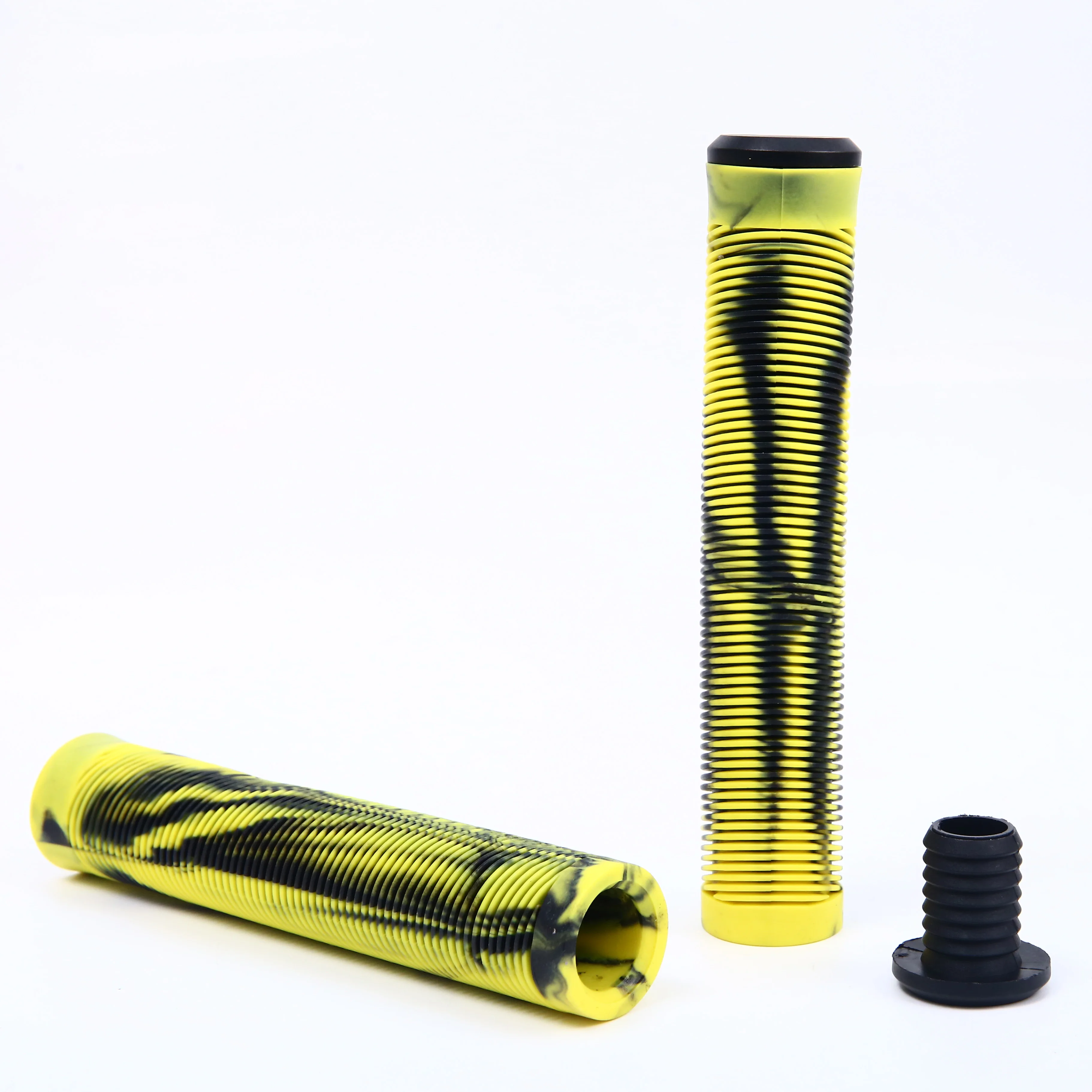 2 color mixed durable MOUNTAIN BIKE grips anti-slip and comfortable MTB  grips