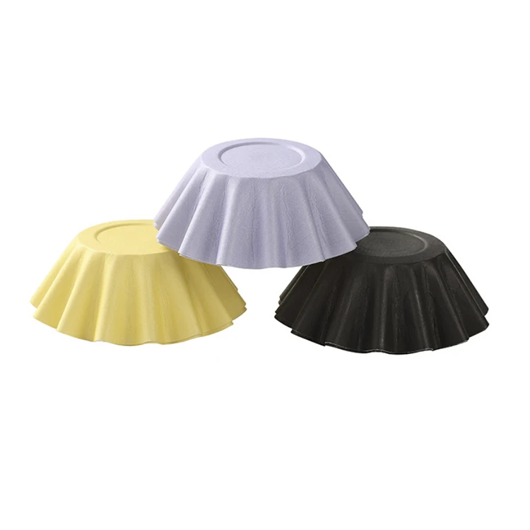 Hot Sale New Design PET Coated Paper Brioche Floret Cupcake Liners Baking Cupcake Cases