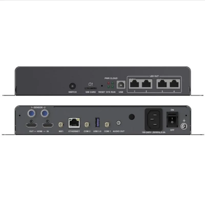 Original novastar TB1 TB2 TB30 TB40 TB50 TB60 multimedia player sender box for LED display screen