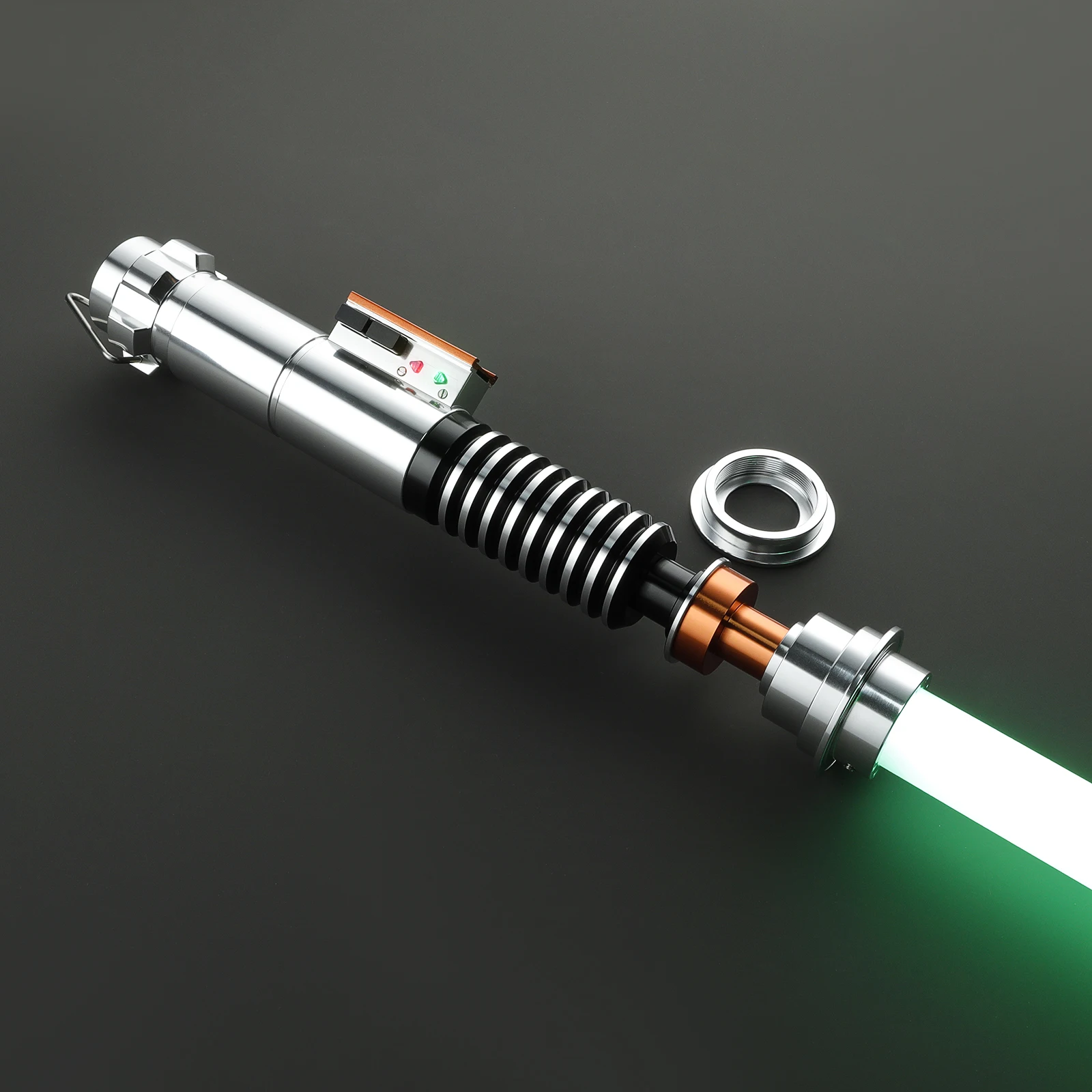 LGTSabers Nexus Luke Skywalker Xeno3 pixel Proffie board RGB Baselit lightsabers Full Metal CNC Hilt Lightsaber for Cosplay Jedi