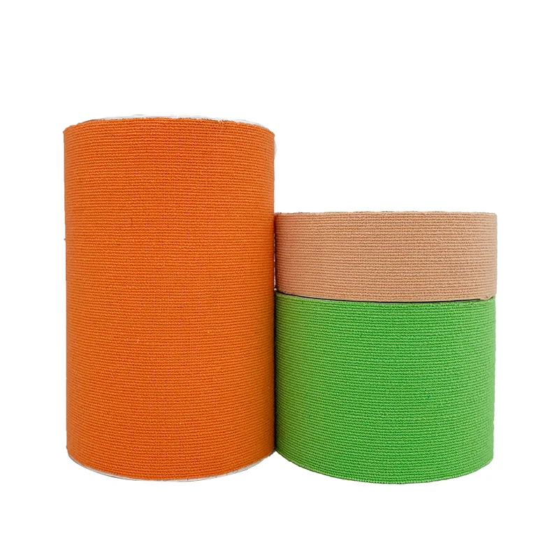 Kinesiology tape for muscle spasms relief and relaxation - Reduces muscle tension