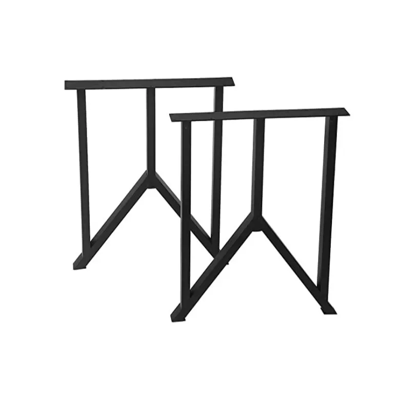 Высококачественные черные окрашенные железные металлические ножки для стола «сделай сам» ресторана журнального столика бара