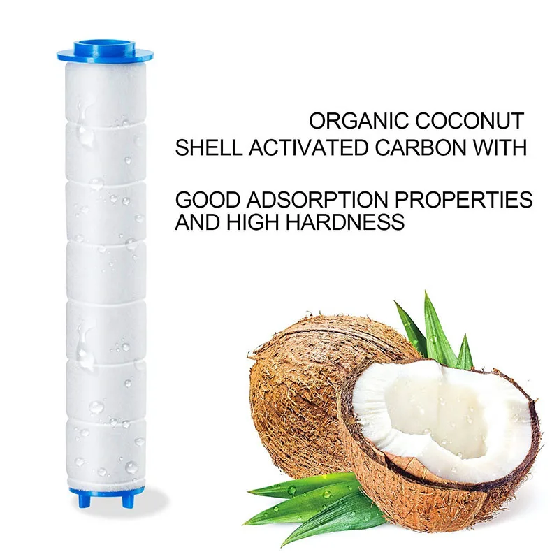 High pressure water saving filter hand shower PP cotton shower filter anion filter shower head