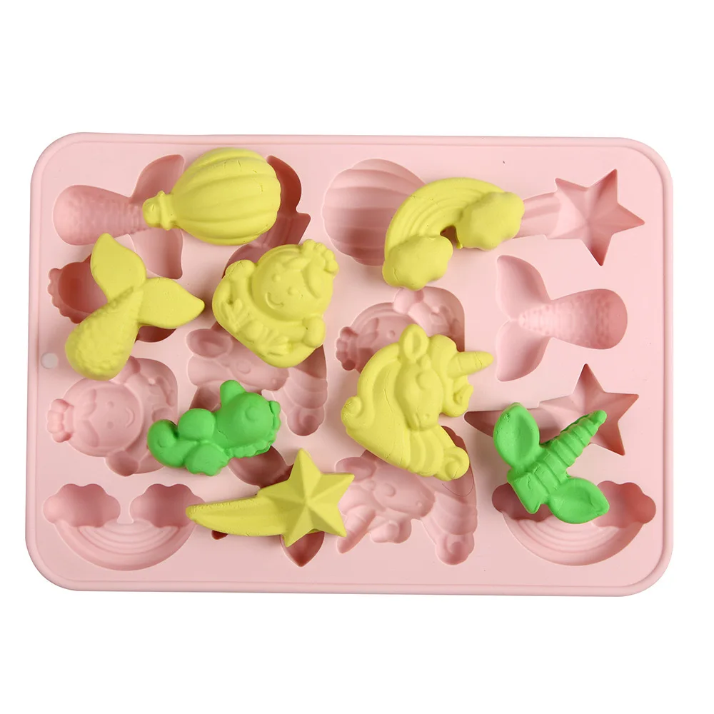 Silicone Cake Mold For Ice Cream Popsicle Molds Ice Cube Chocolate Silicone Mould