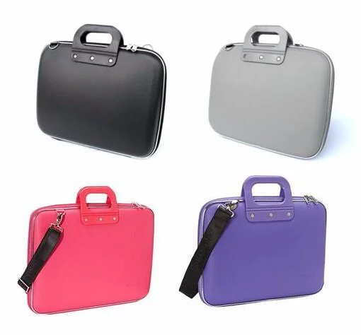 Polyester hard laptop case Hard shell laptop bag metal zipper bag for 12 inch tablet, for macbook case