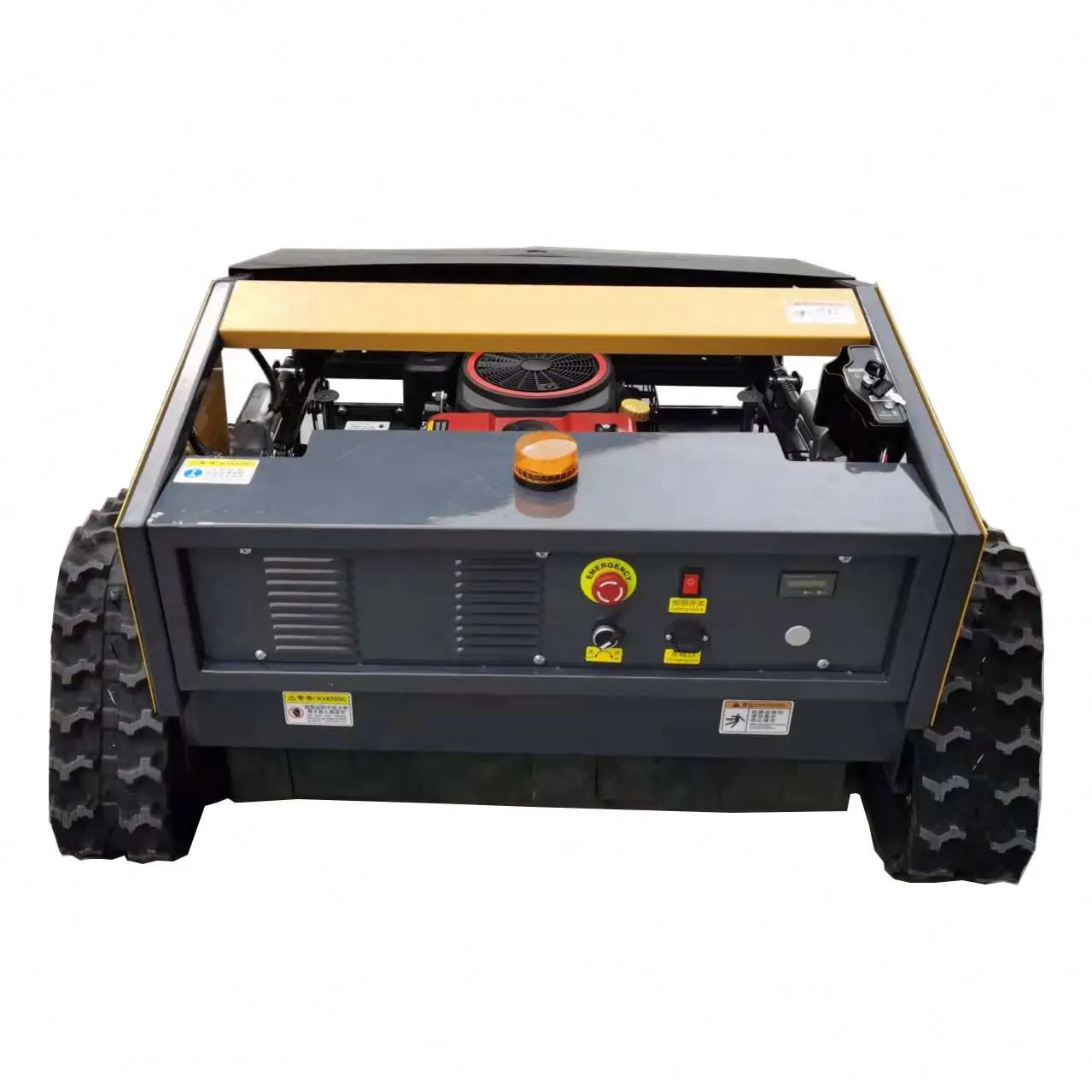 Сельскохозяйственное и лесное оборудование Роботизированная гусеничная бензиновая газонокосилка с дистанционным управлением