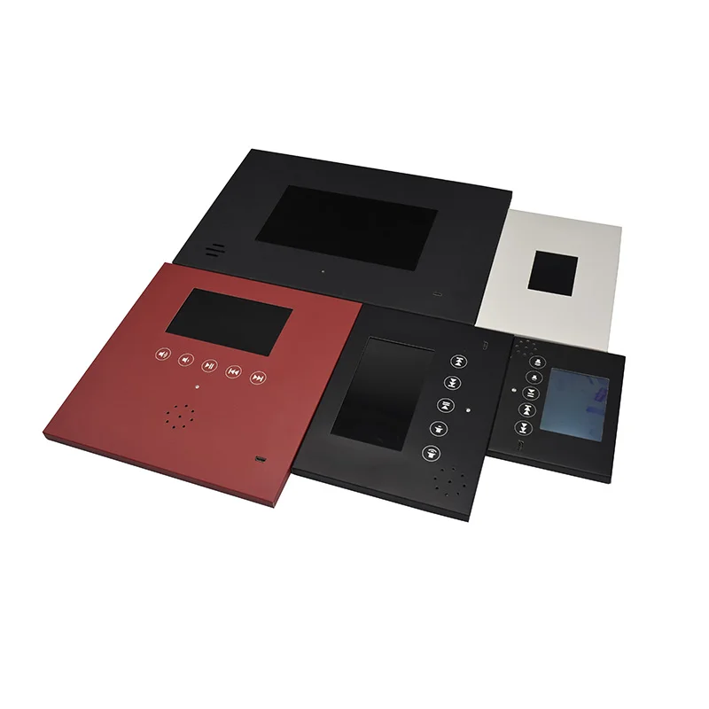 High quality 4.3 inch tft video module gift box lcd screen video brochure module player