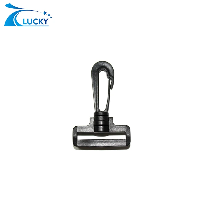 POM snap clip hooks carabiner paracord strap hooks rotary swivel snap plastic hook spring plastic buckles